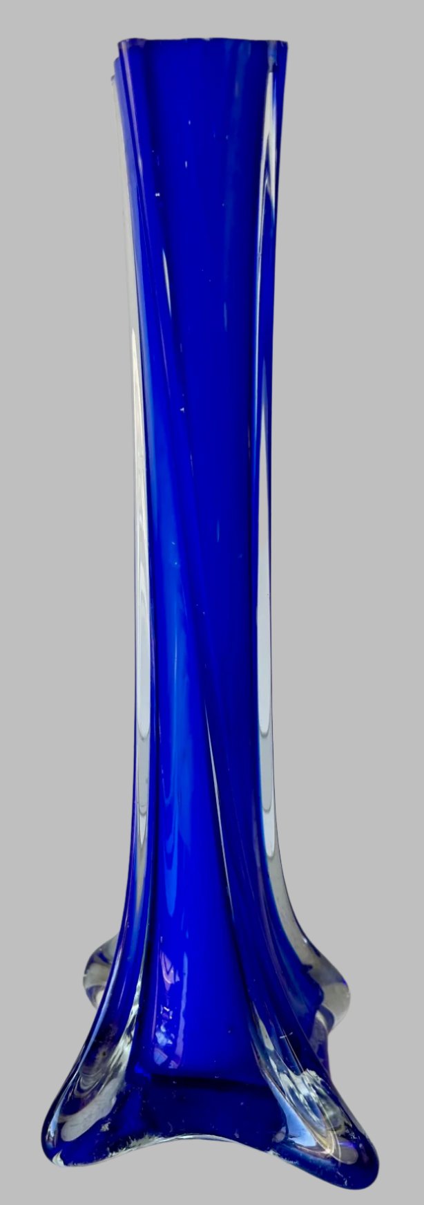 Cobalt Blue Glass Vase