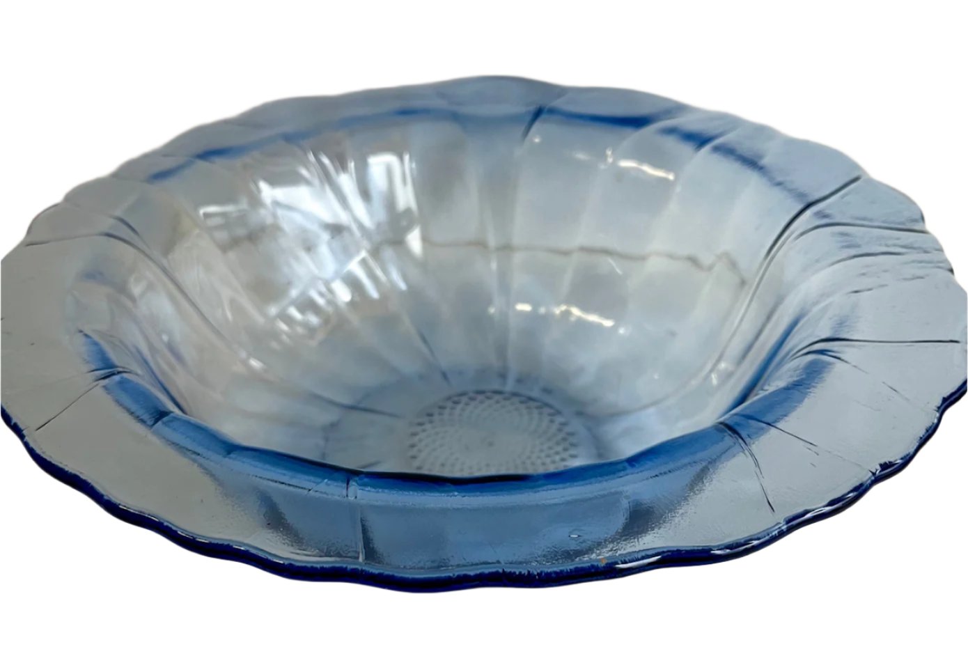 Blue Glass Bowl