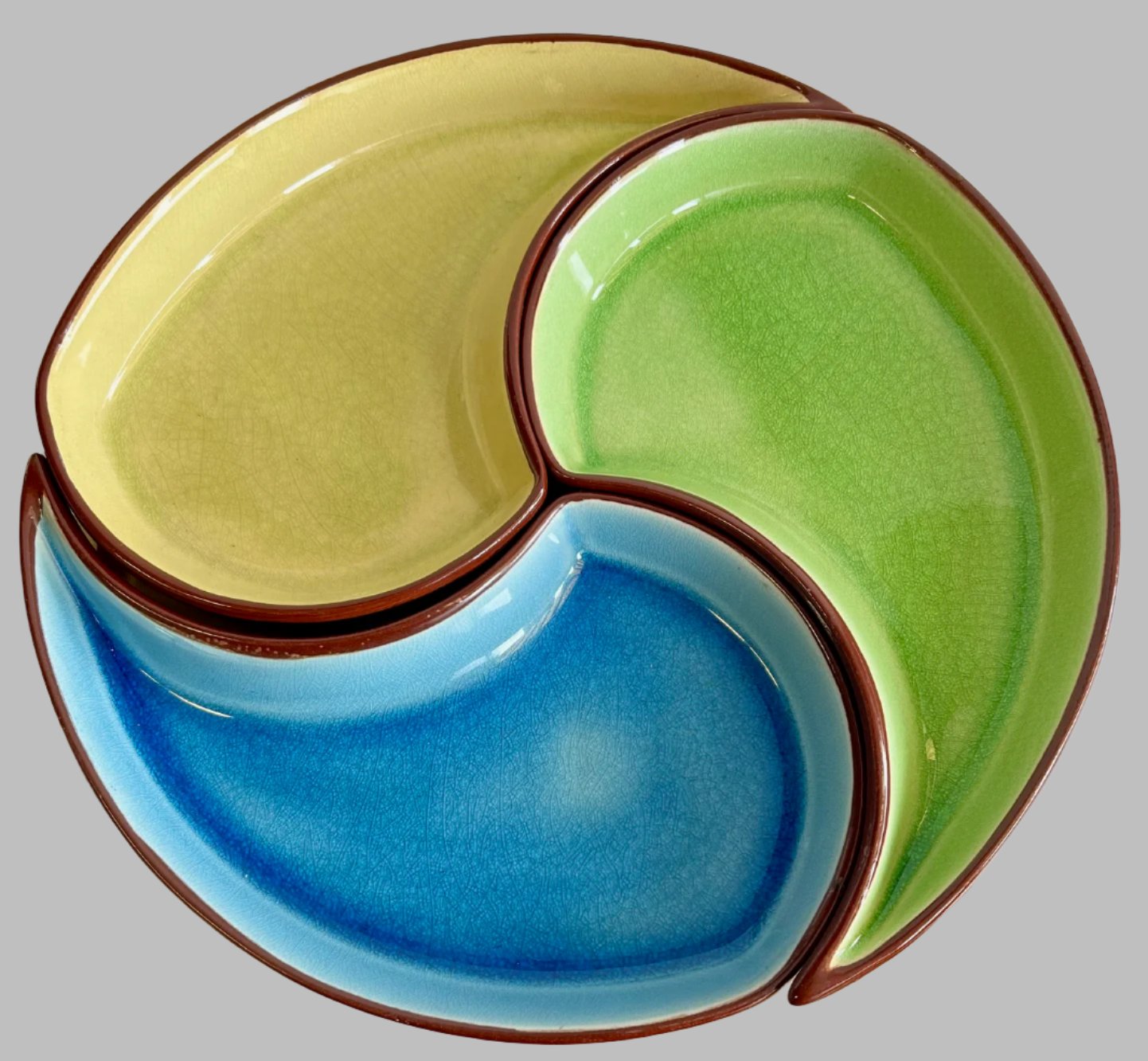 70s Spiral Snack Dish