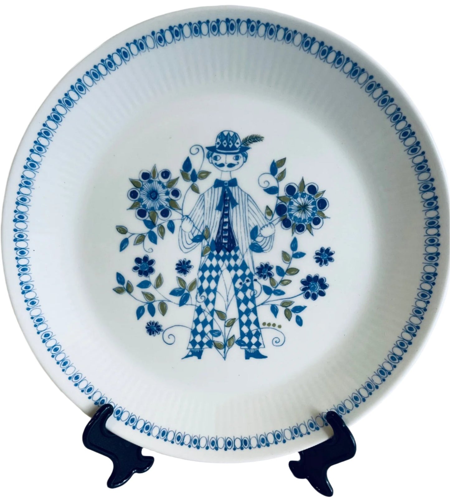 Figgjo (Norway) 'Lotte' 10" Dinner Plate (2)