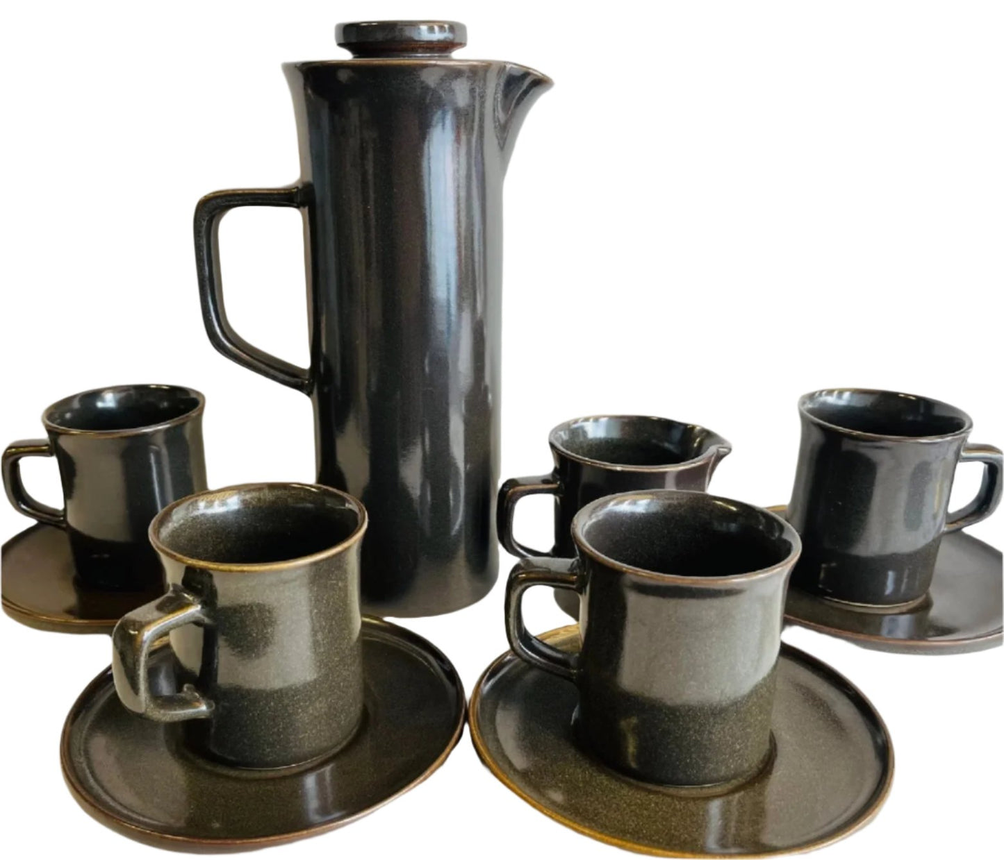 1960s Govancroft (Scotland) Stoneware Coffee Set