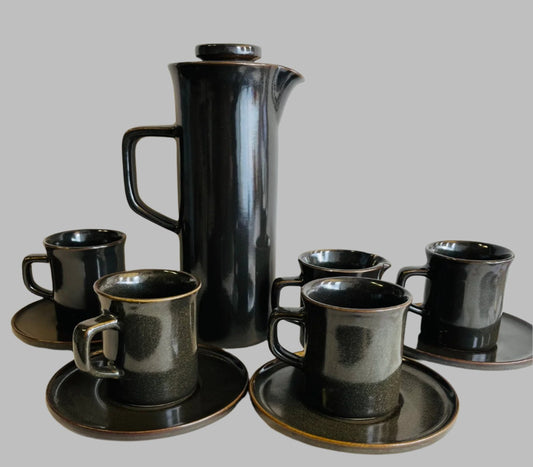 1960s Govancroft (Scotland) Stoneware Coffee Set