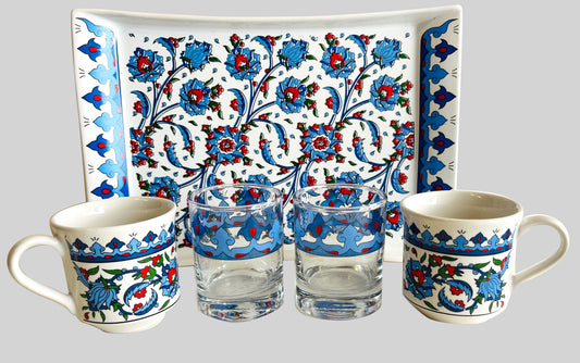 Two Person Turkish Coffee Set