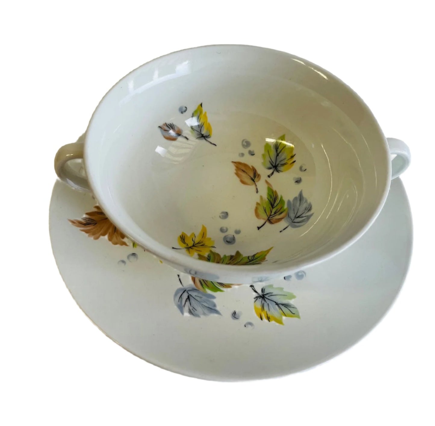 Johnson Brothers Soup Bowl With Saucer