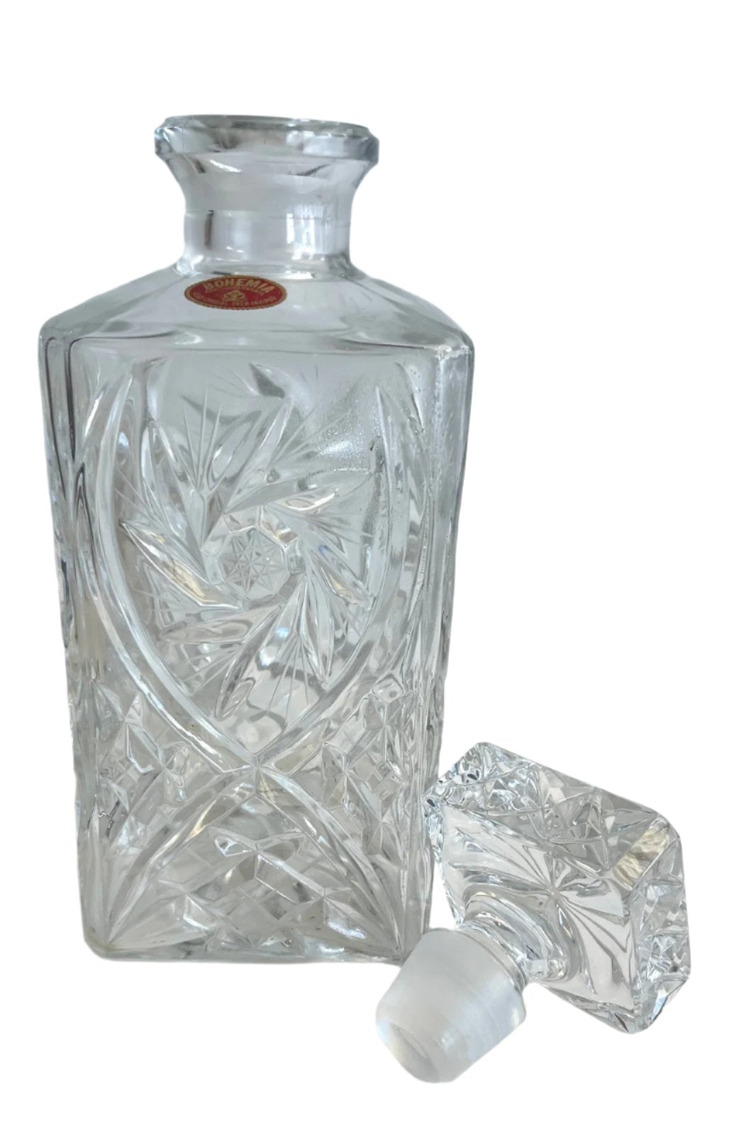 Bohemia Hand Cut Crystal Decanter