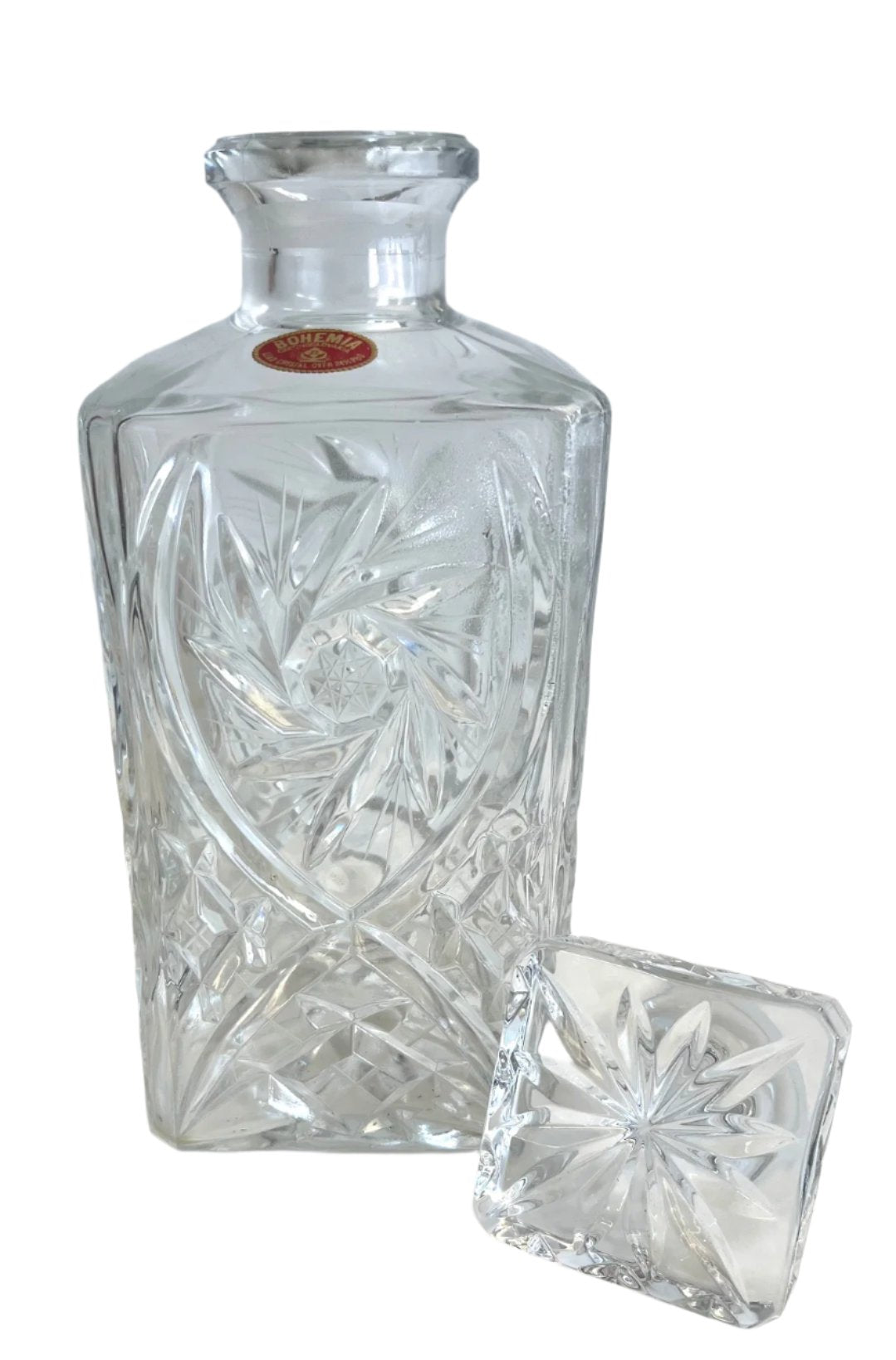 Bohemia Hand Cut Crystal Decanter