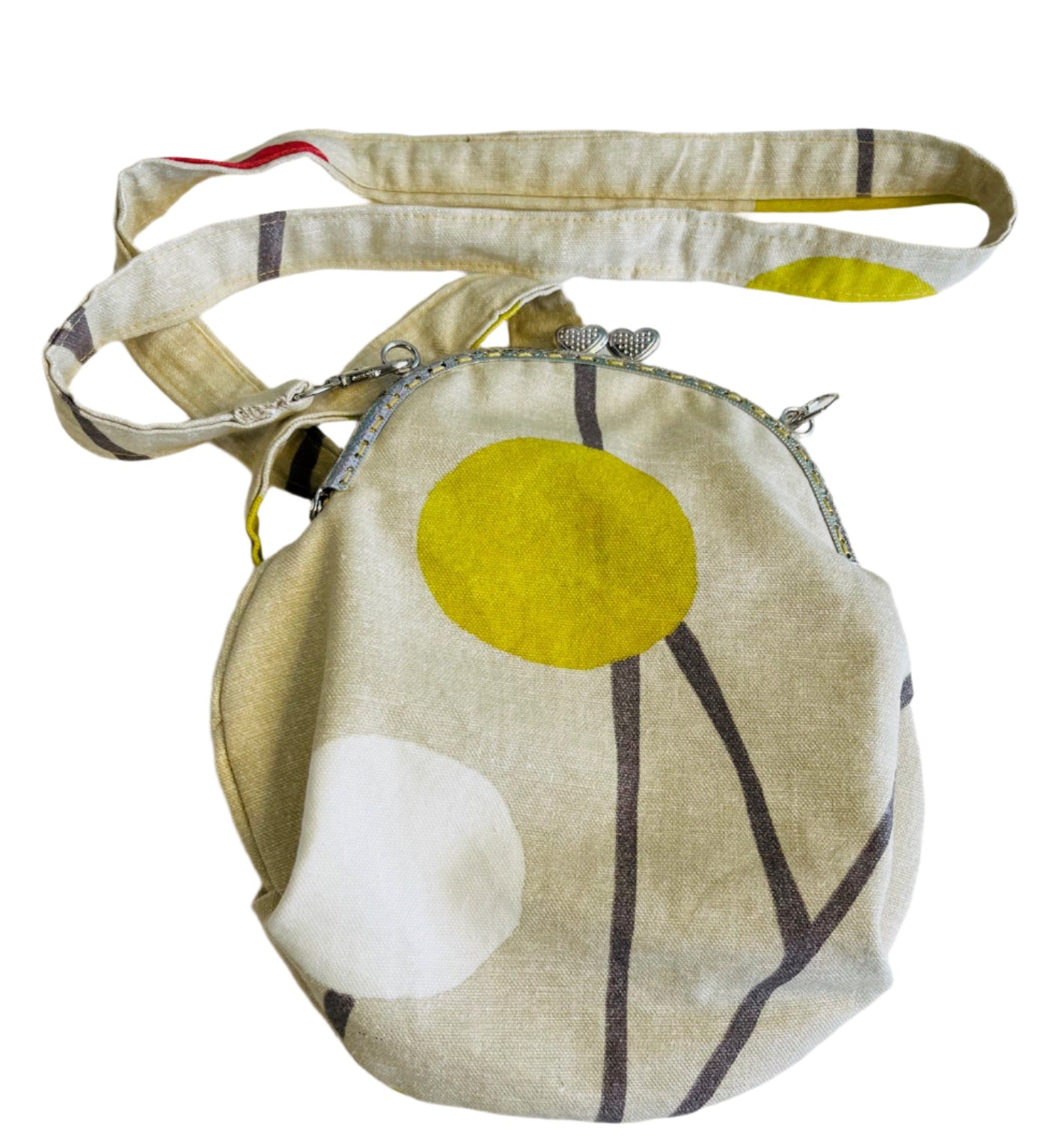 Handmade Linen/Cotton Fabric Purse