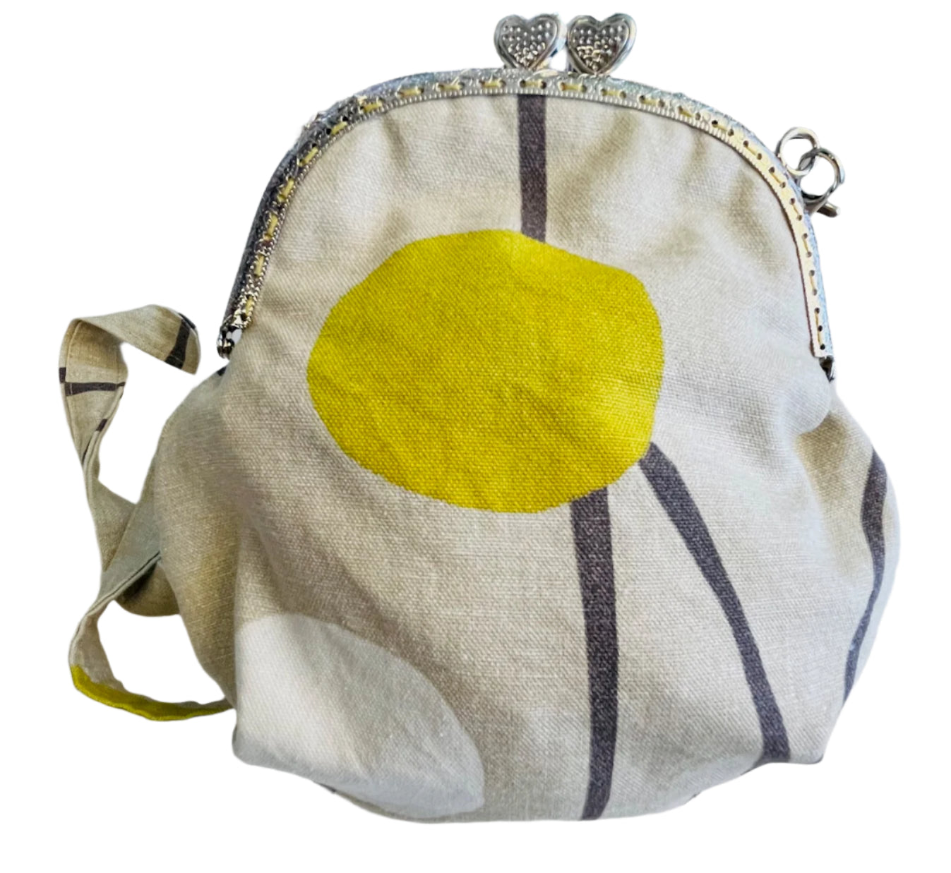 Handmade Linen/Cotton Fabric Purse