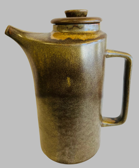 Large Temuka Stoneware Coffee Pot