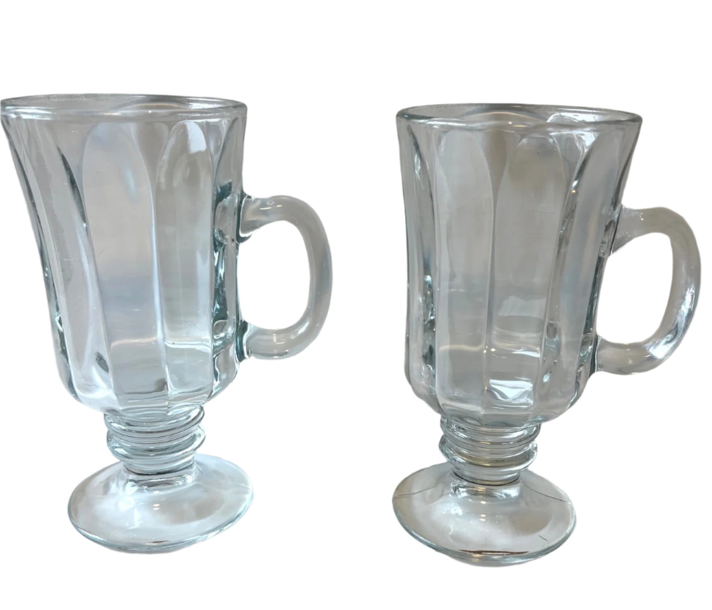 Irish Coffee Glass Mugs x 2