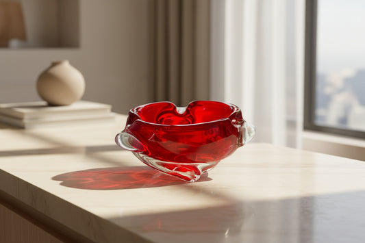 Murano Glass Ashtray Or Decorative Bowl