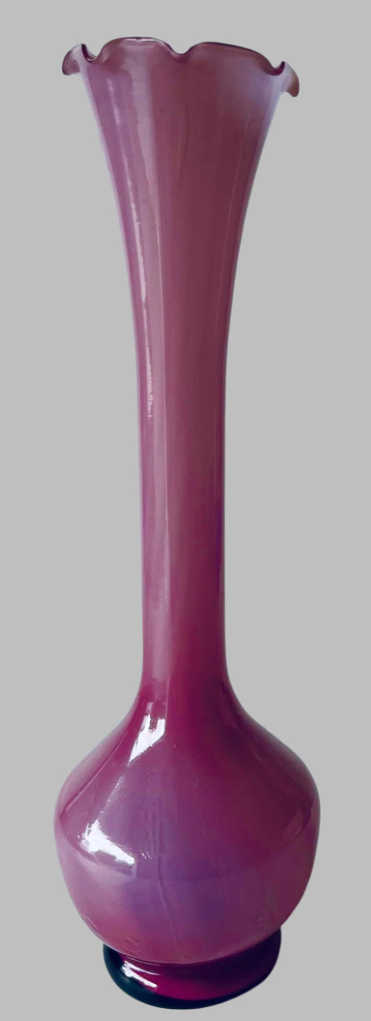 Amethyst Glass Vase