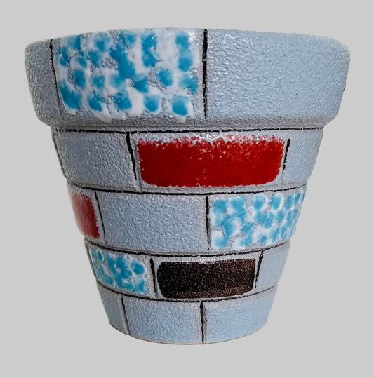 Mid-Century Italian Textured Planter