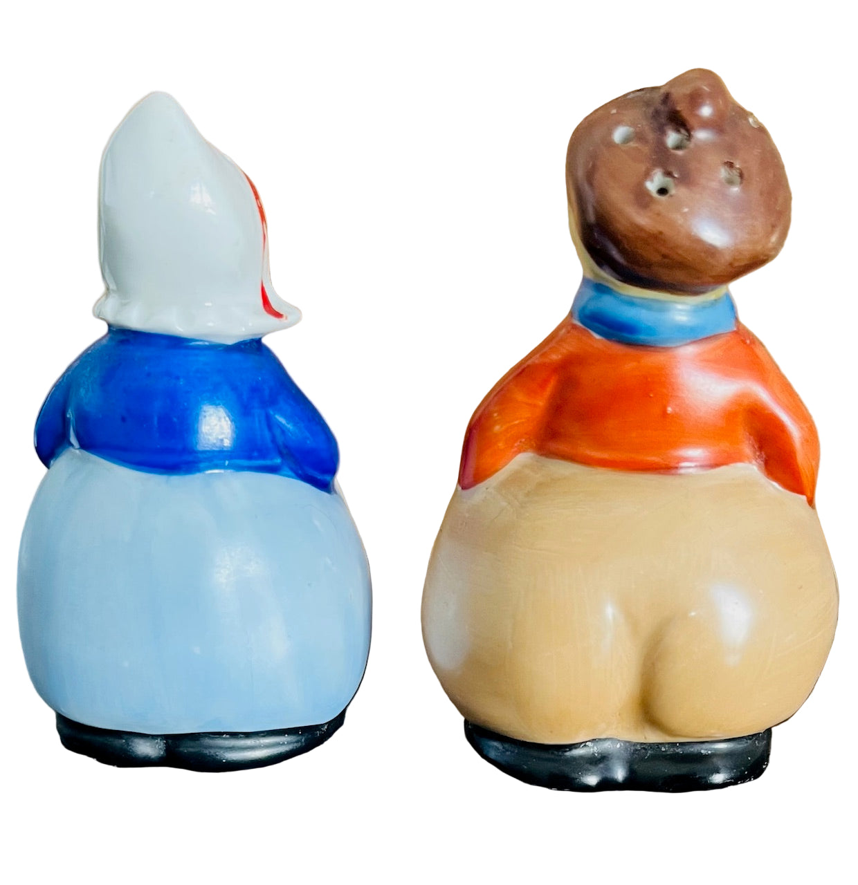 Vintage Dutch Boy and Girl Salt and Pepper Shakers