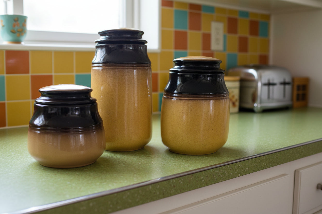 Teal Ceramic Containers, Balclutha NZ