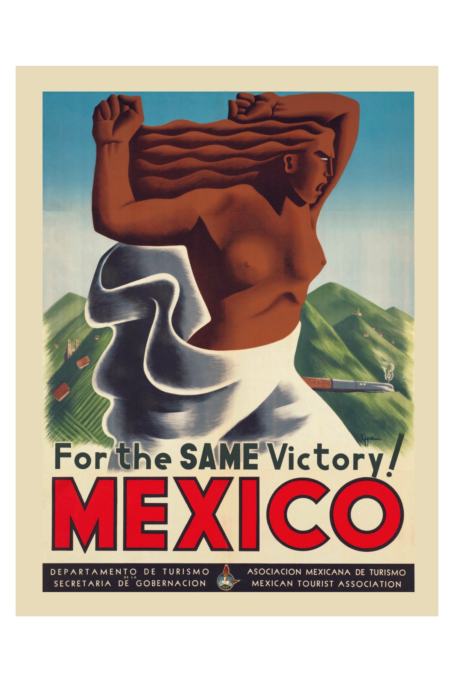 Vintage Travel Poster – Mexico