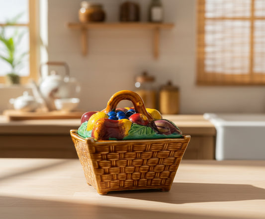 Vintage Marutomo Ware (Japan) Jam or Sugar Pot